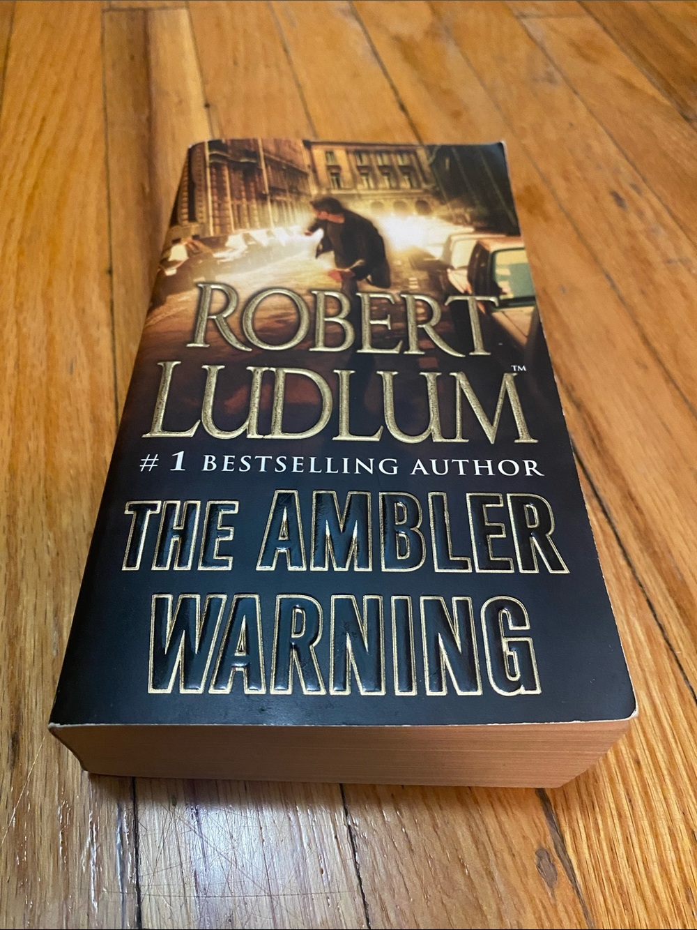 The Ambler Warning - Robert Ludlum - Paperback Edition